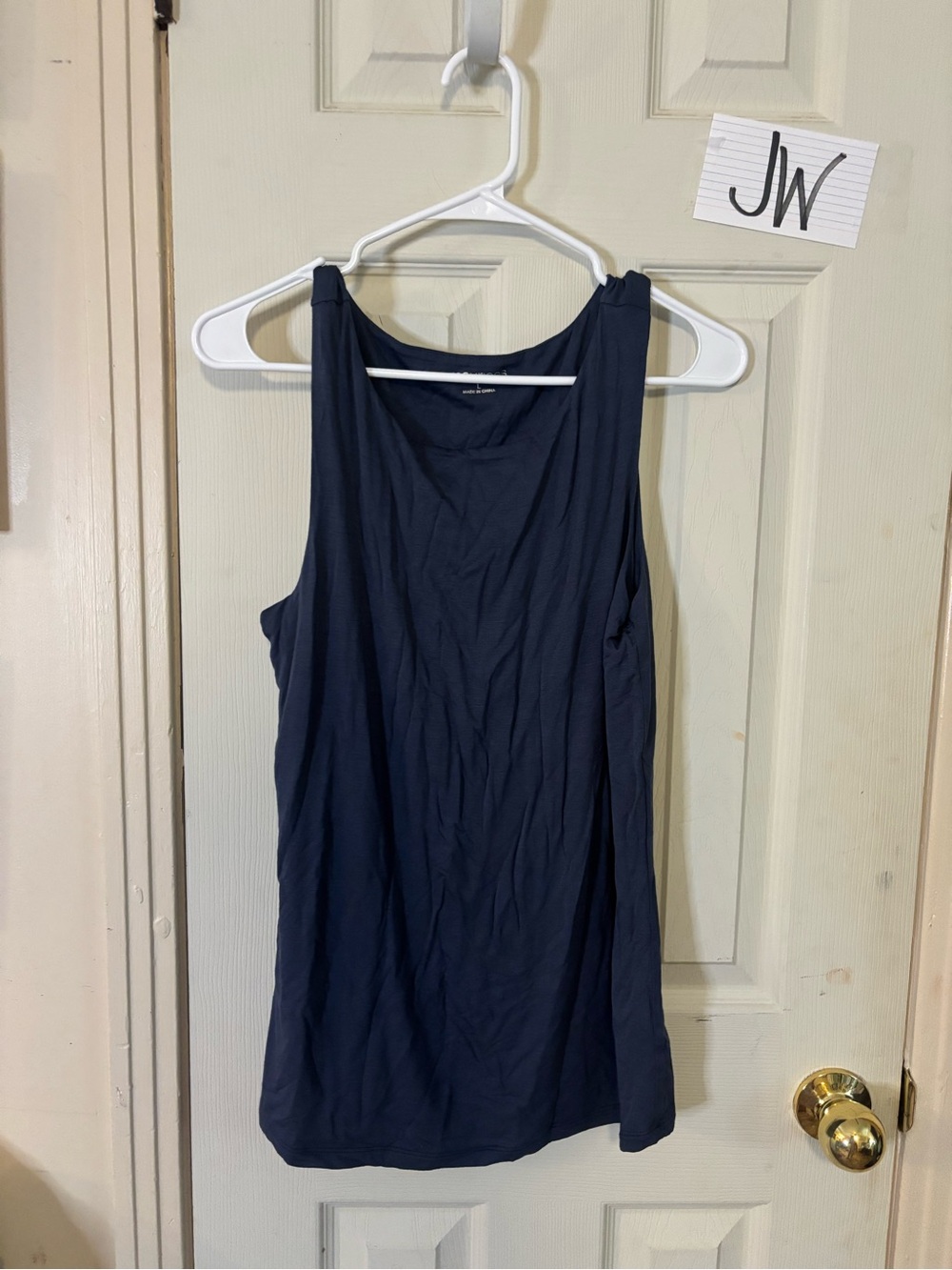 Maurices Navy Scoop-Neck Women's Tank Top